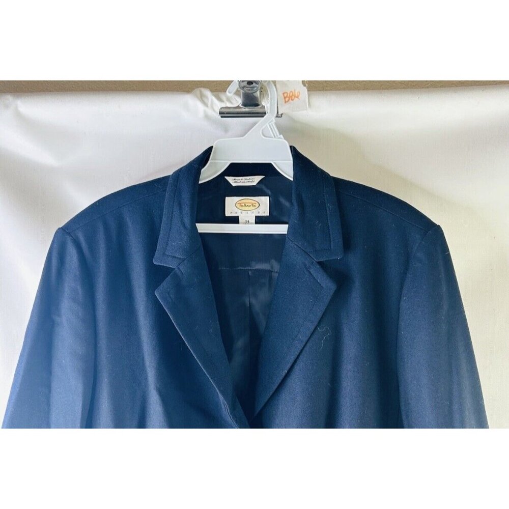 Talbots Wool Two Button Blazer Jacket Suit Coat N… - image 4